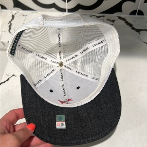 Alabama Crimson Tide Heathered Black and White Cap - Picture 2 of 6